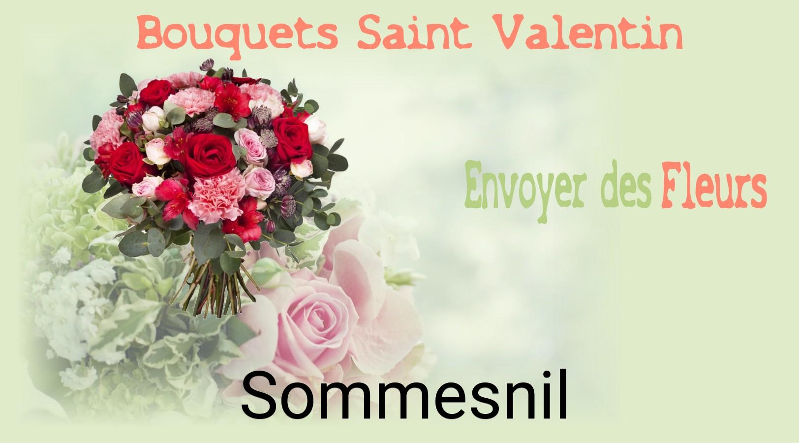 Roses de Saint-Valentin livrées à Sommesnil